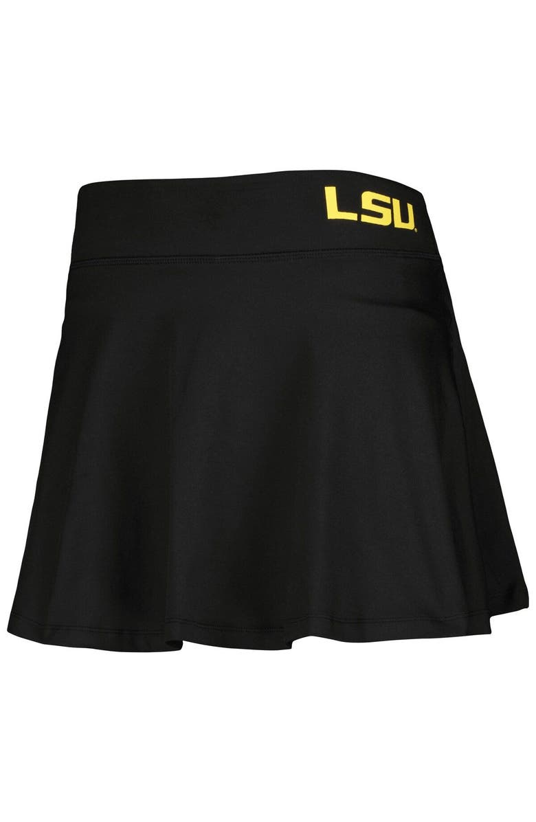 ZOOZATZ Women's ZooZatz Black LSU Tigers Flowy Skort, Alternate, color,