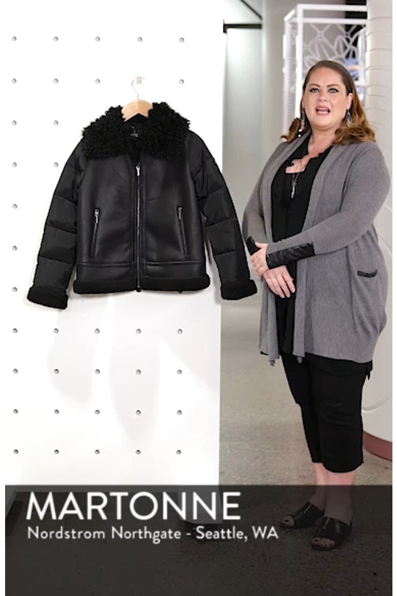 Faux Shearling Hybrid Jacket video