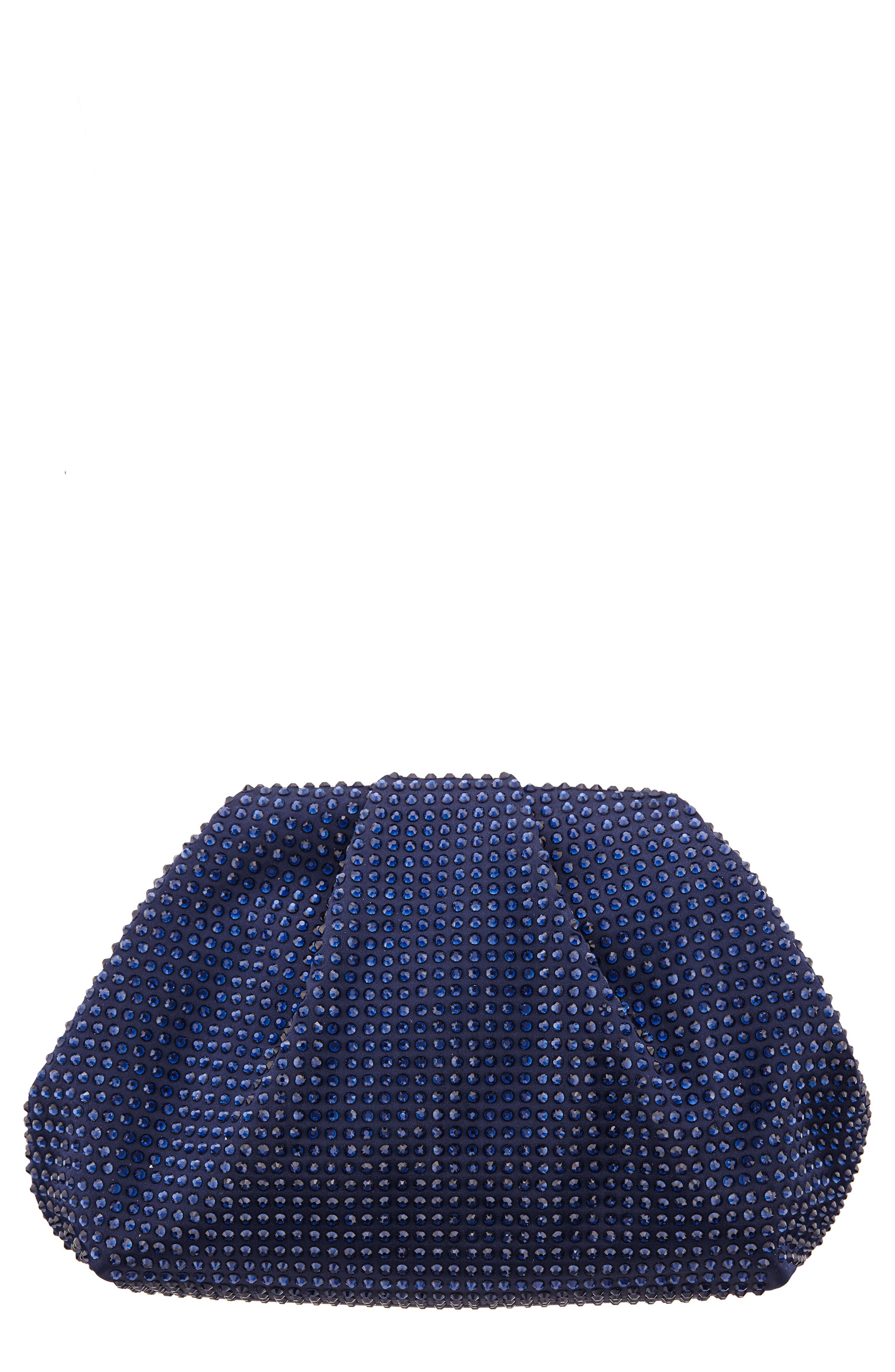 Crystal Frame Satchel, Main, color, NAVY MULTI