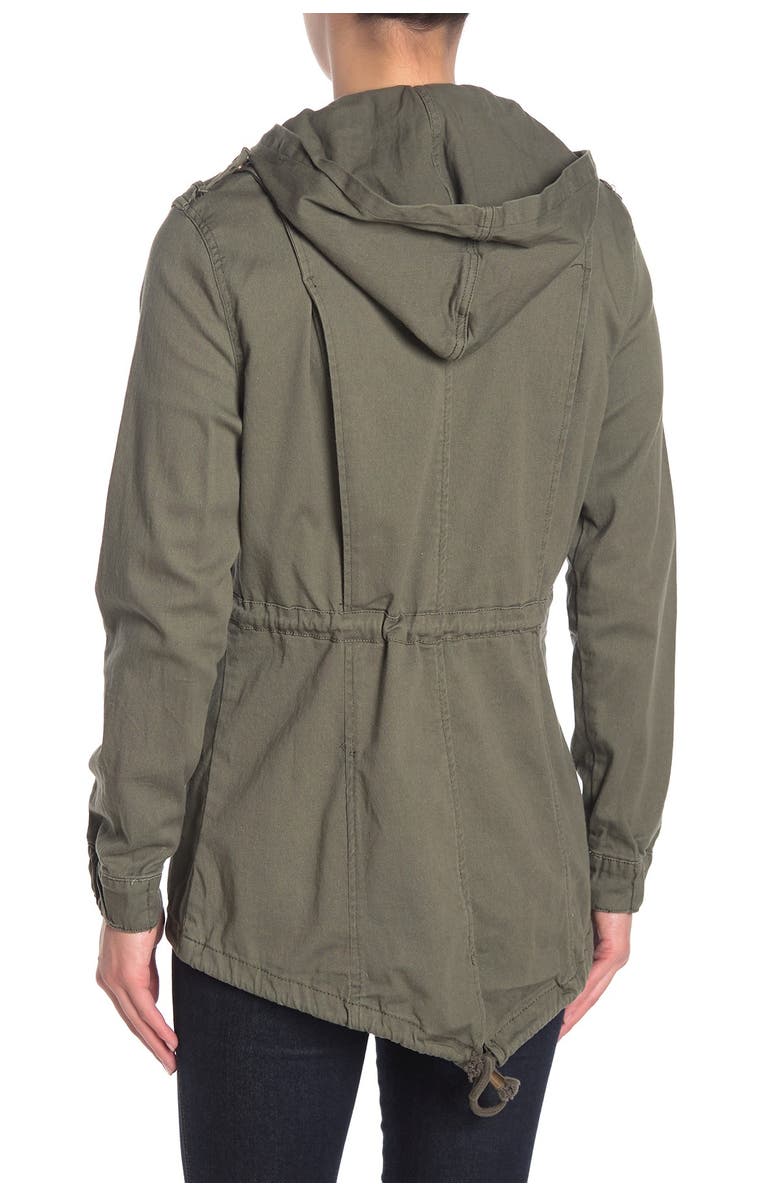 Tinsel High/Low Utility Jacket, Alternate, color,