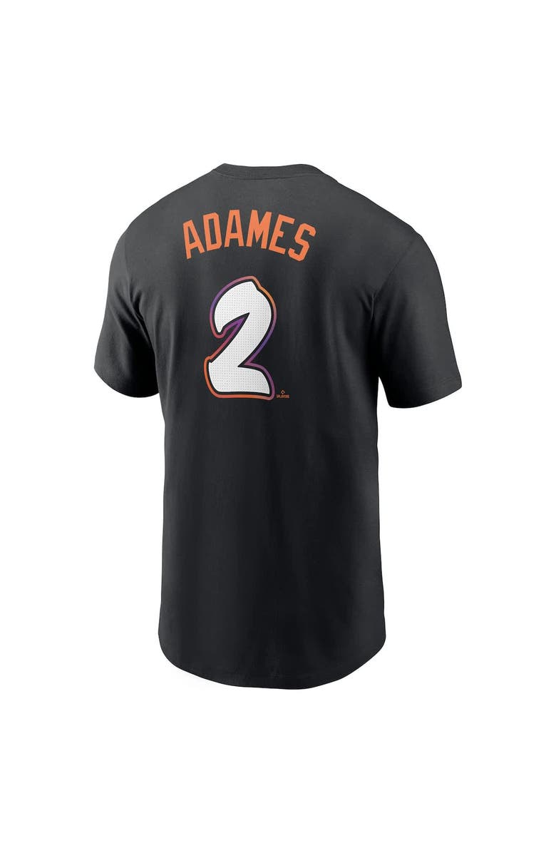 Nike Men's Nike Willy Adames Black San Francisco Giants 2025 City Connect Fuse Name & Number T-Shirt, Alternate, color, Black