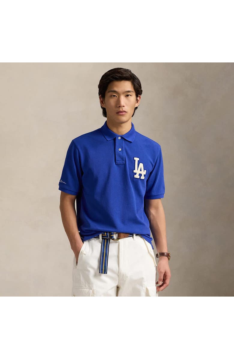 Polo Ralph Lauren Royal Dodgers  Polo Shirt, Alternate, color, Royal