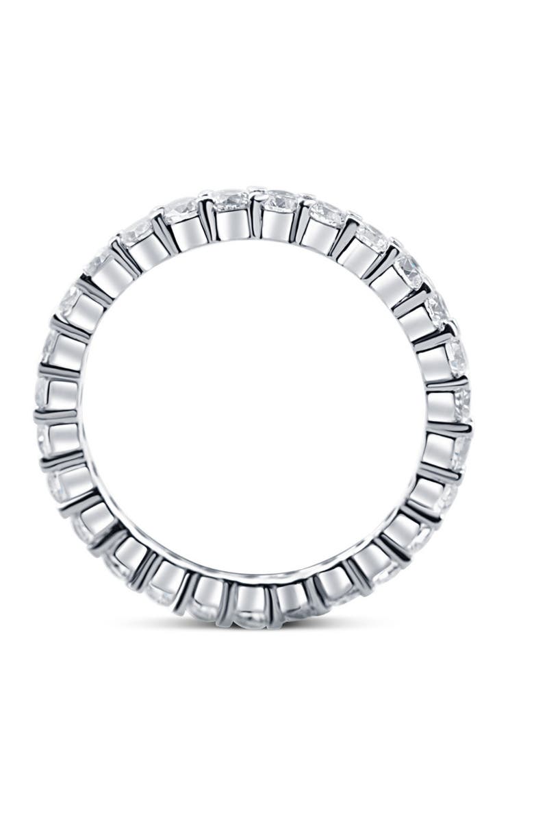 Bliss Diamond 1 Ct T.W. Lab Grown Diamond Eternity Ring 14k Gold Stackable Wedding Band, Alternate, color, 14K White Gold