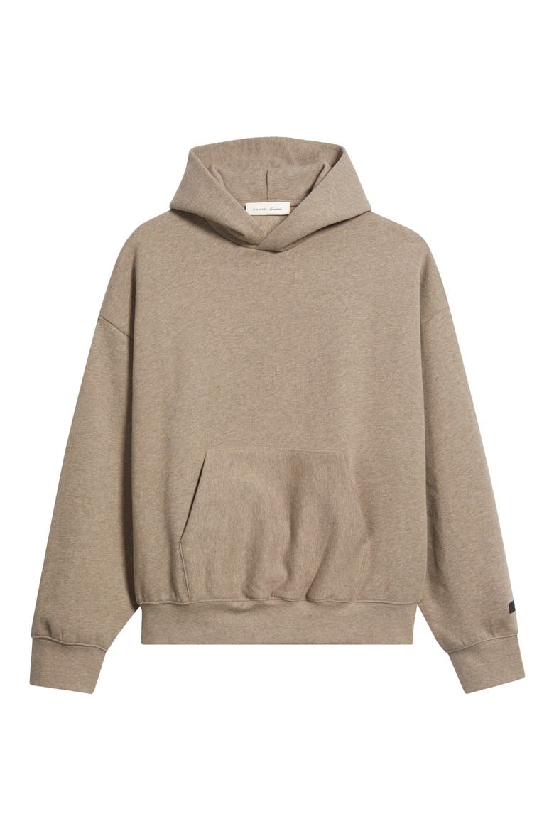 Classic Fit Fleece Hoodie, Alternate, color, HOMESTEAD HEATHER