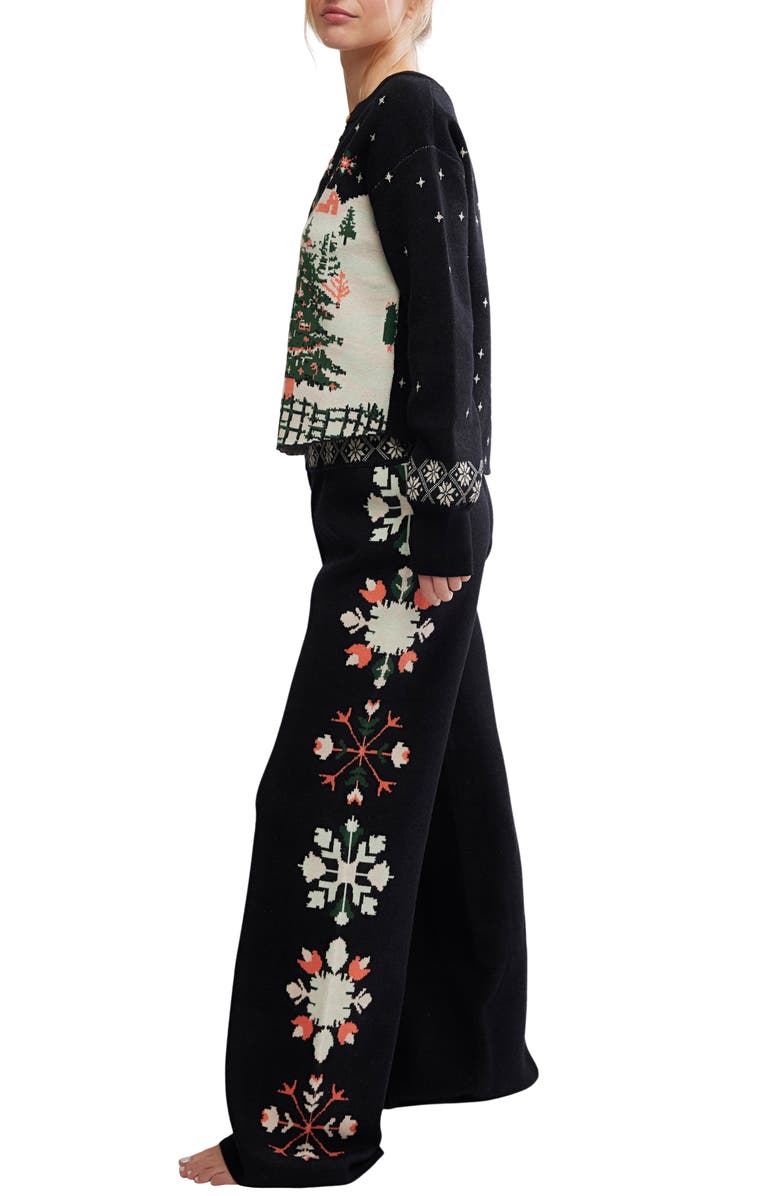 Free People Dream Whispers Pajamas, Alternate, color, Tinsel Town