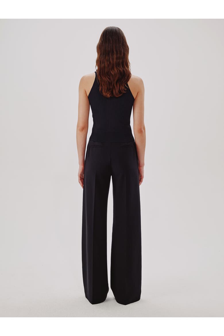 DEEP V TANK KNIT, Alternate, color, BLACK