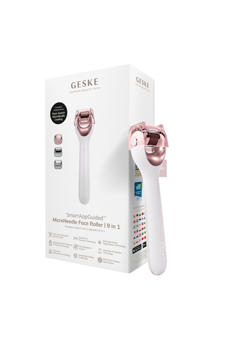 SmartAppGuided MicroNeedle Face Roller | 9 in 1, Main, color, Starlight