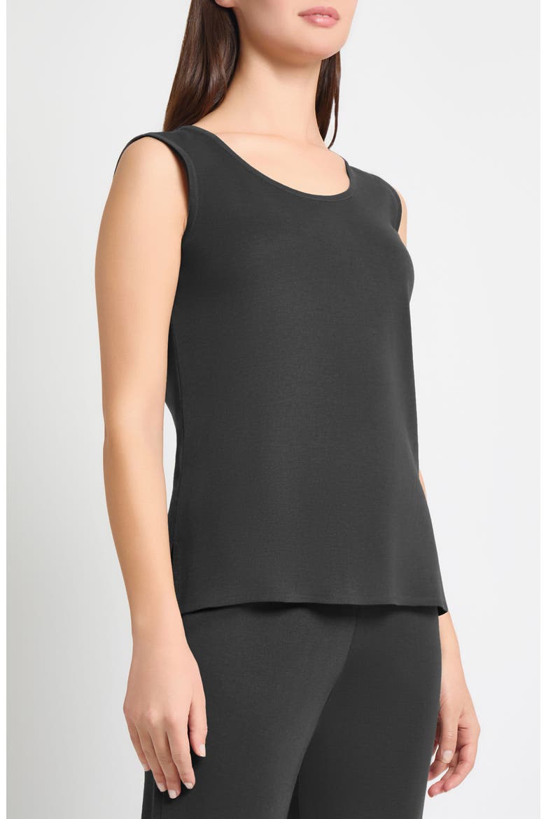 Scoop Neck Sweater Tank, Main, color, GRANITE