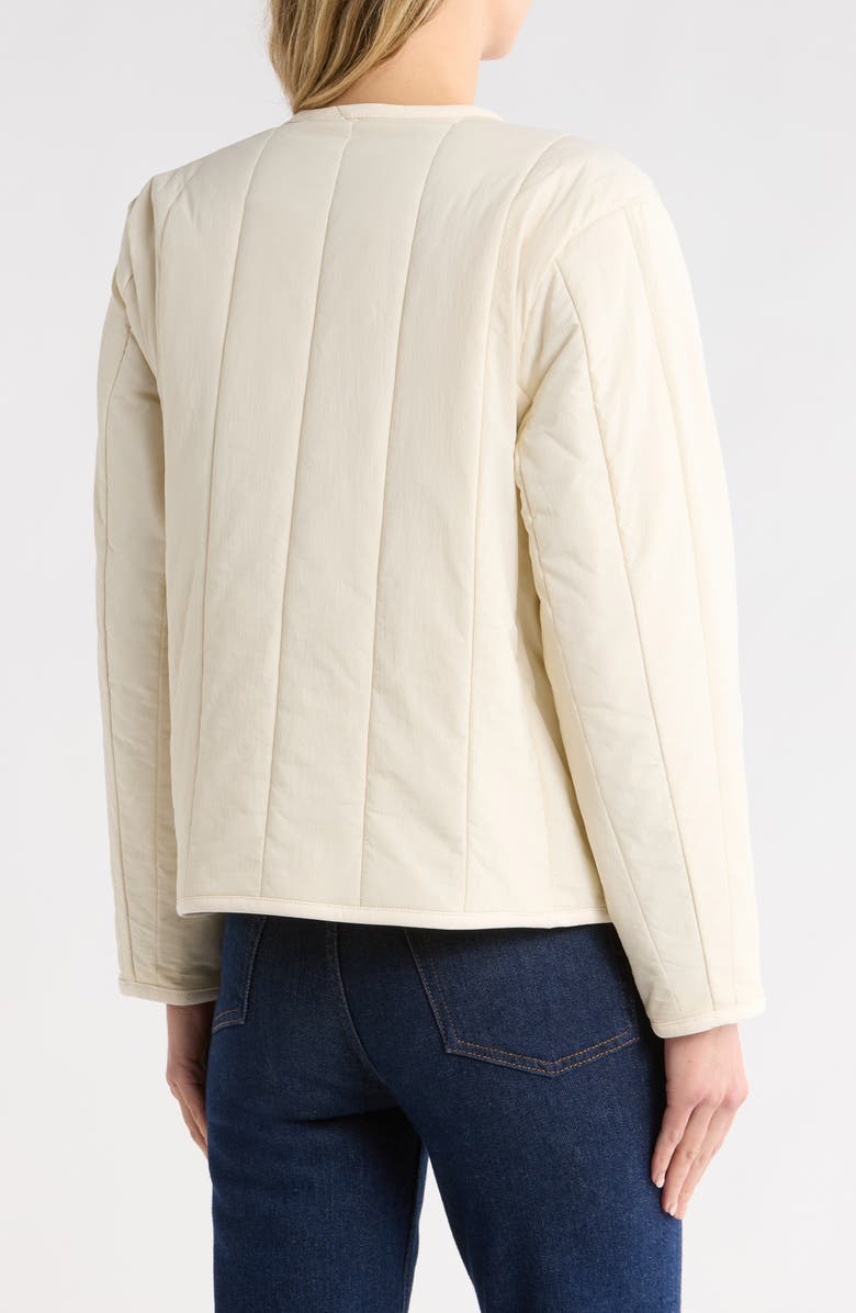 rag & bone Ellen Liner Jacket, Alternate, color, Ivory