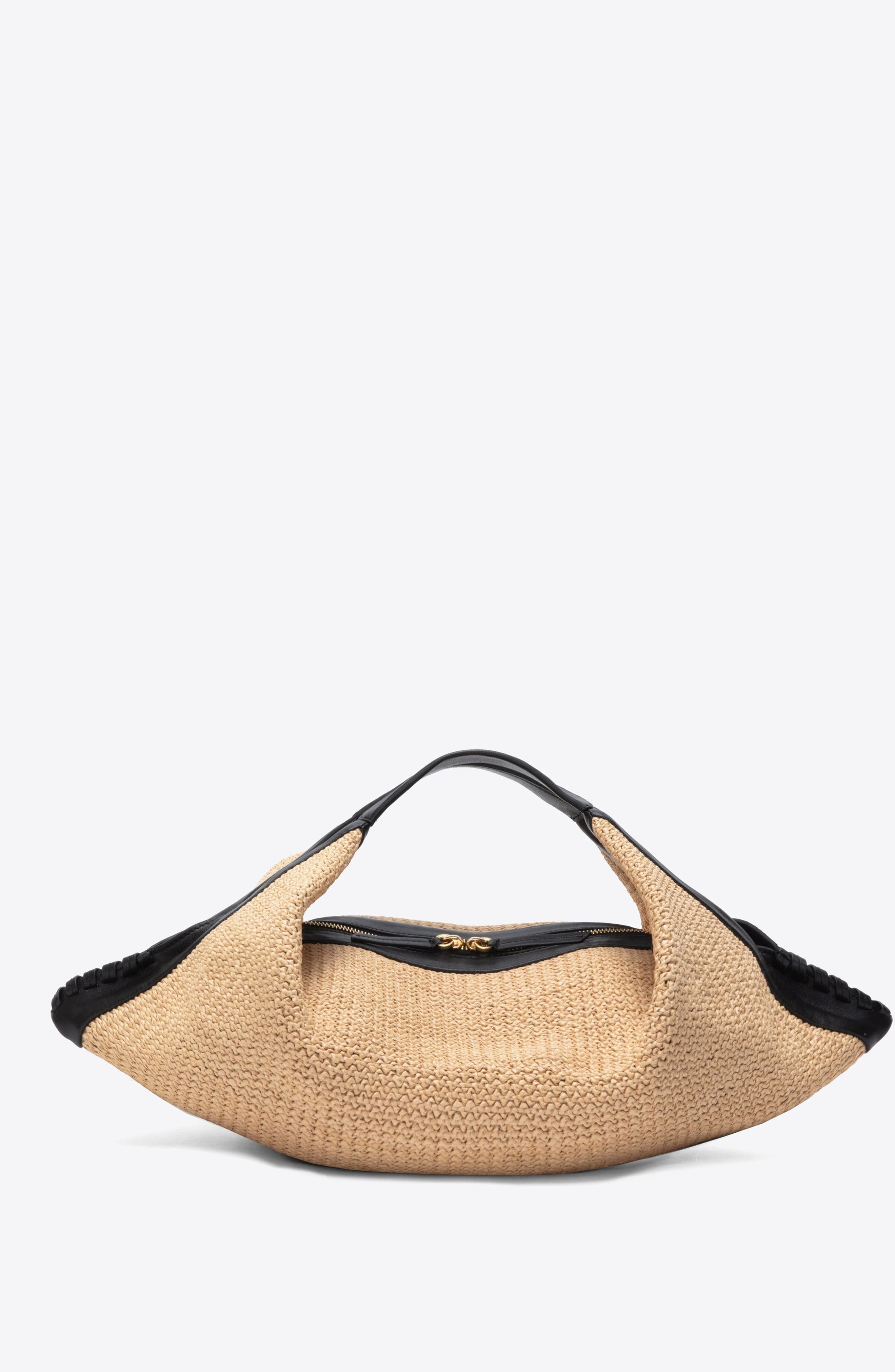 3.1 Phillip Lim Raffia Luna Handbag, Alternate, color, Sand