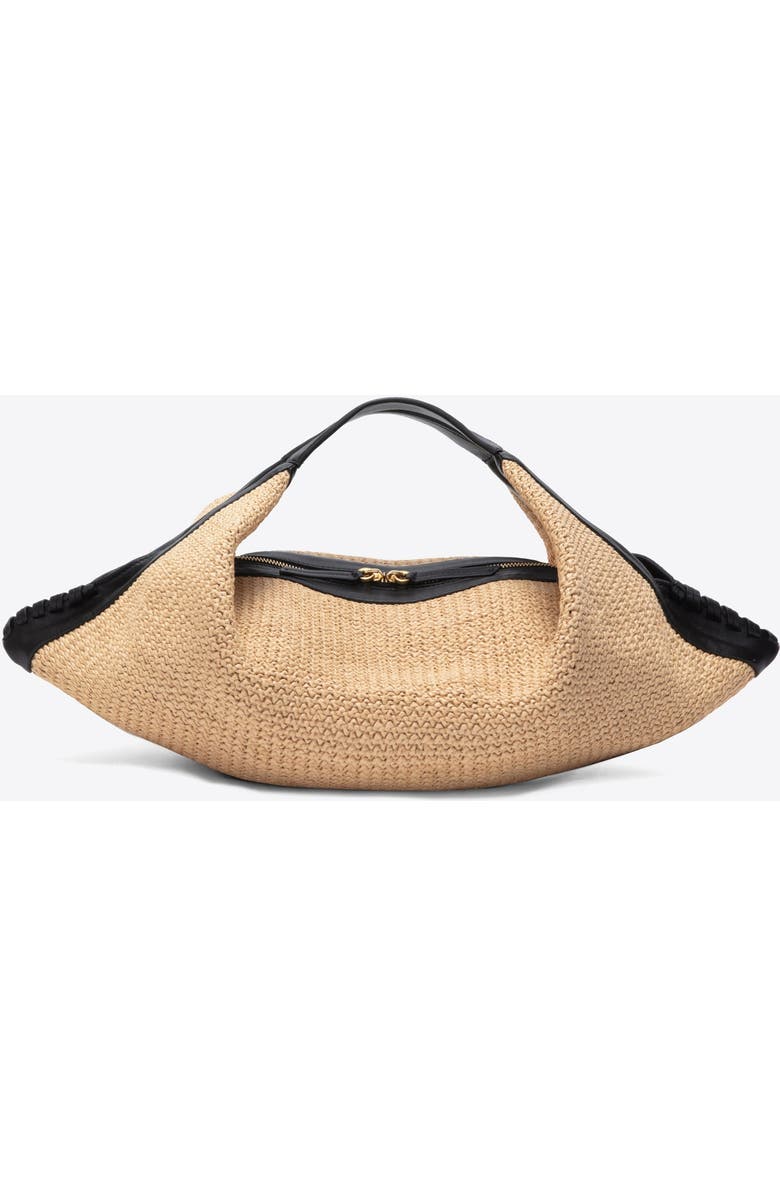 3.1 Phillip Lim Raffia Luna Handbag, Alternate, color, Sand