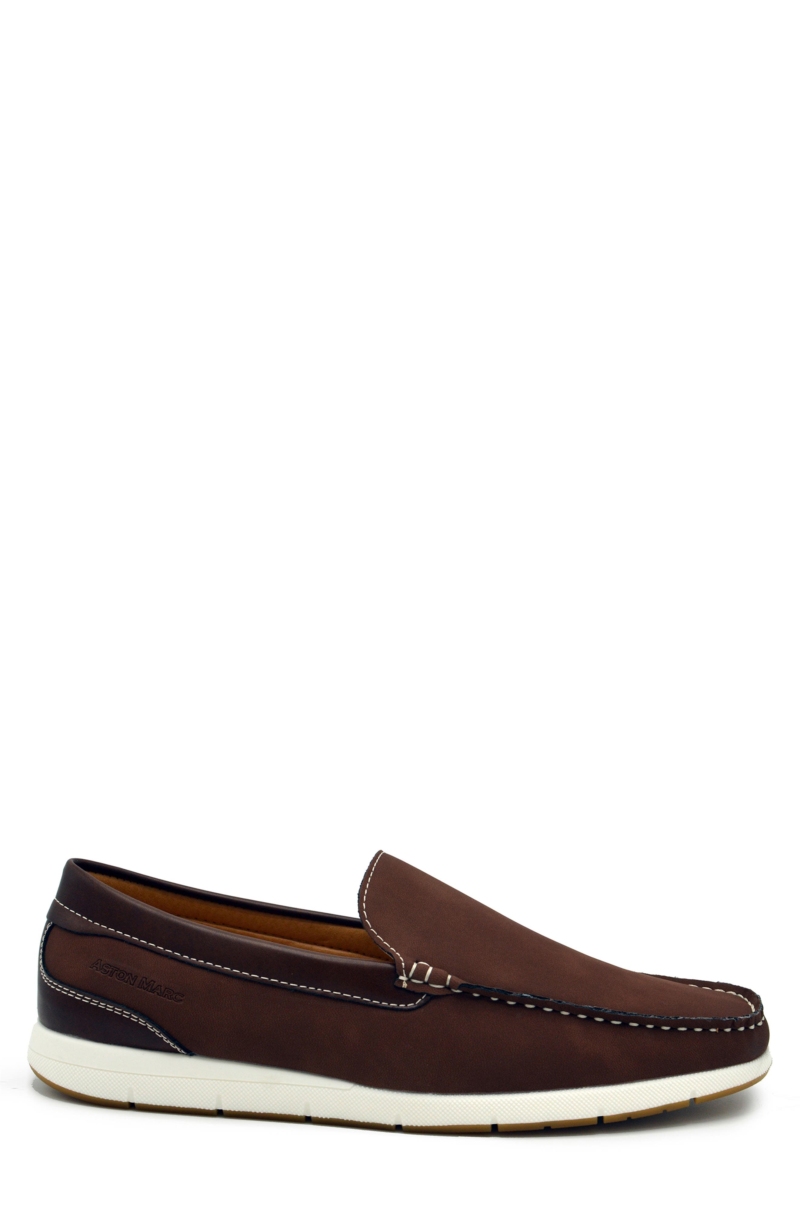 ASTON MARC Crosby Slip-On Loafer, Alternate, color, Brown