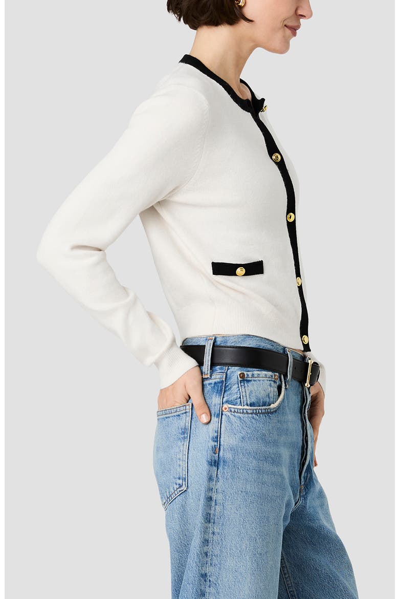 Babysoft Contrast Cardigan, Alternate, color, PORCELAIN MULTI