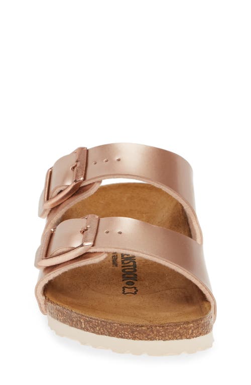 Birkenstock Kids' Arizona Metallic Slide Sandal