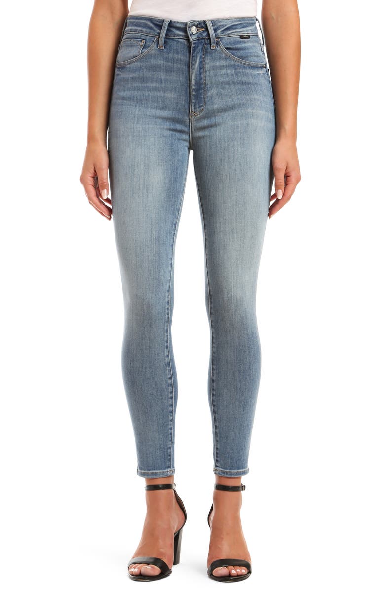 Mavi Jeans Scarlett SuperSoft High Waist Ankle Skinny Jeans, Main, color, 