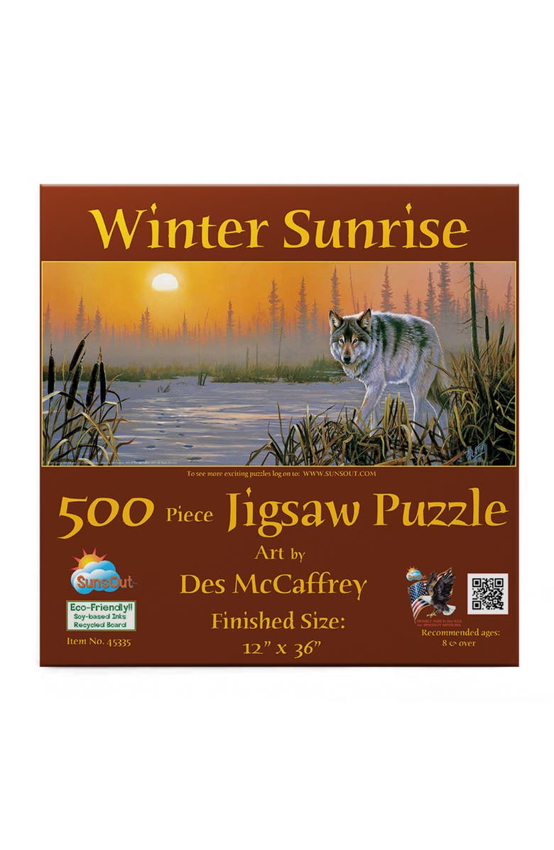 Sunsout Winter Sunrise 500 piece Jigsaw Puzzle for Adults, Alternate, color, Multicolor