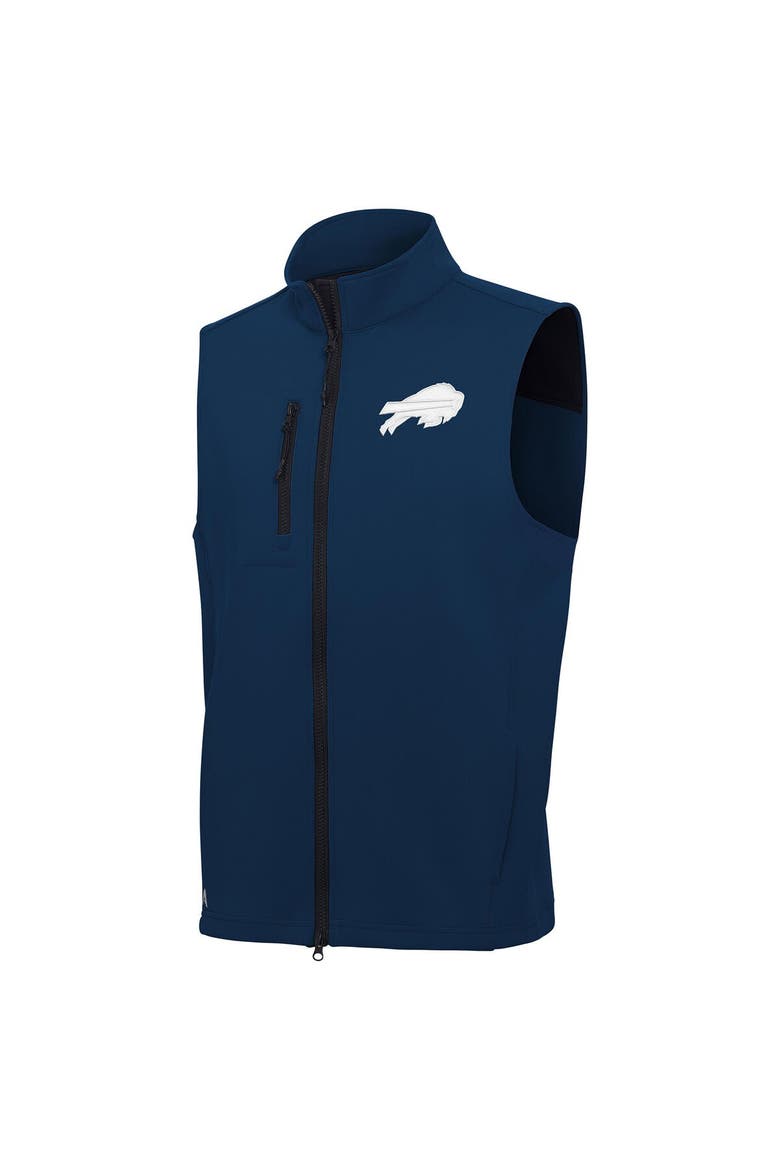 Men's Antigua Navy Buffalo Bills Demand Full-Zip Vest, Alternate, color, Navy