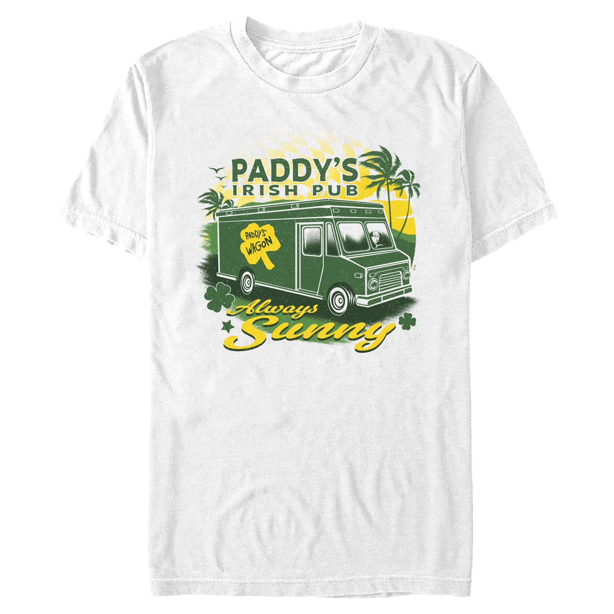 It's Always Sunny in Philadelphia Men's St. Patrick's Day Paddy's Wagon ...