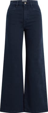 Favorite Daughter The Mischa Super High Waist Wide Leg Jeans