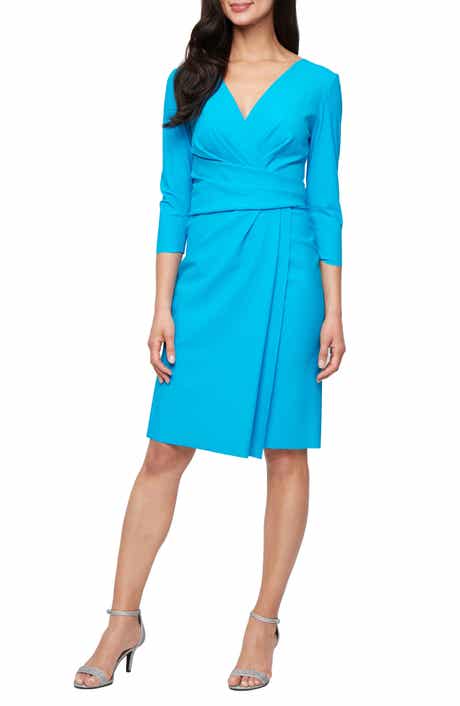 Alex Evenings Contour Collection Sheath Cocktail Dress