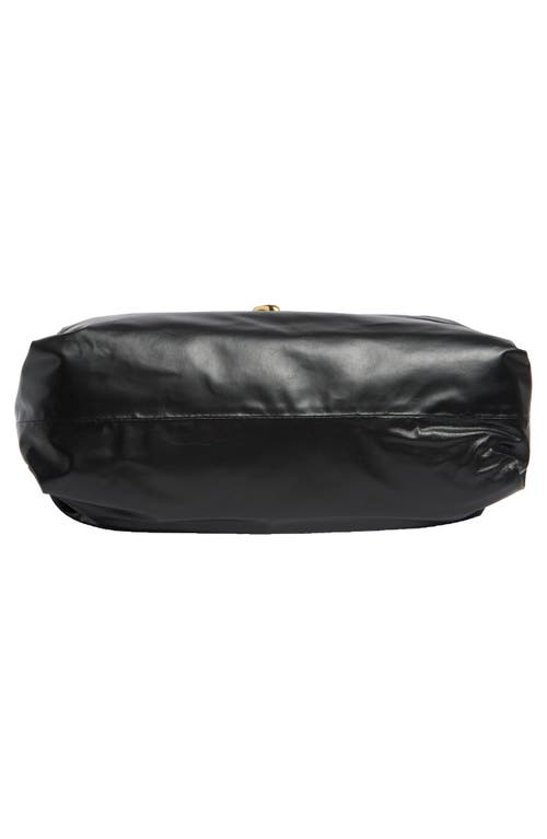 Rebecca Minkoff Medium G Leather Tote In Black