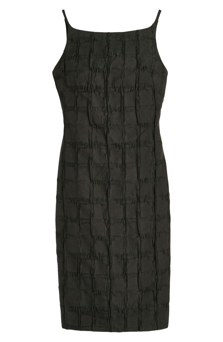 Donna Karan New York Texture Sleeveless Sheath Dress, Alternate, color, 