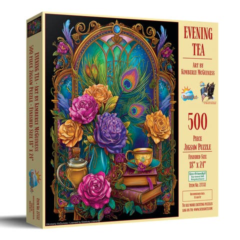 Evening Tea 500 piece Jigsaw Puzzle for Adults
