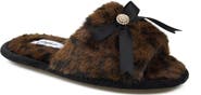 Candie's Wendy Faux Fur Slide Sandal