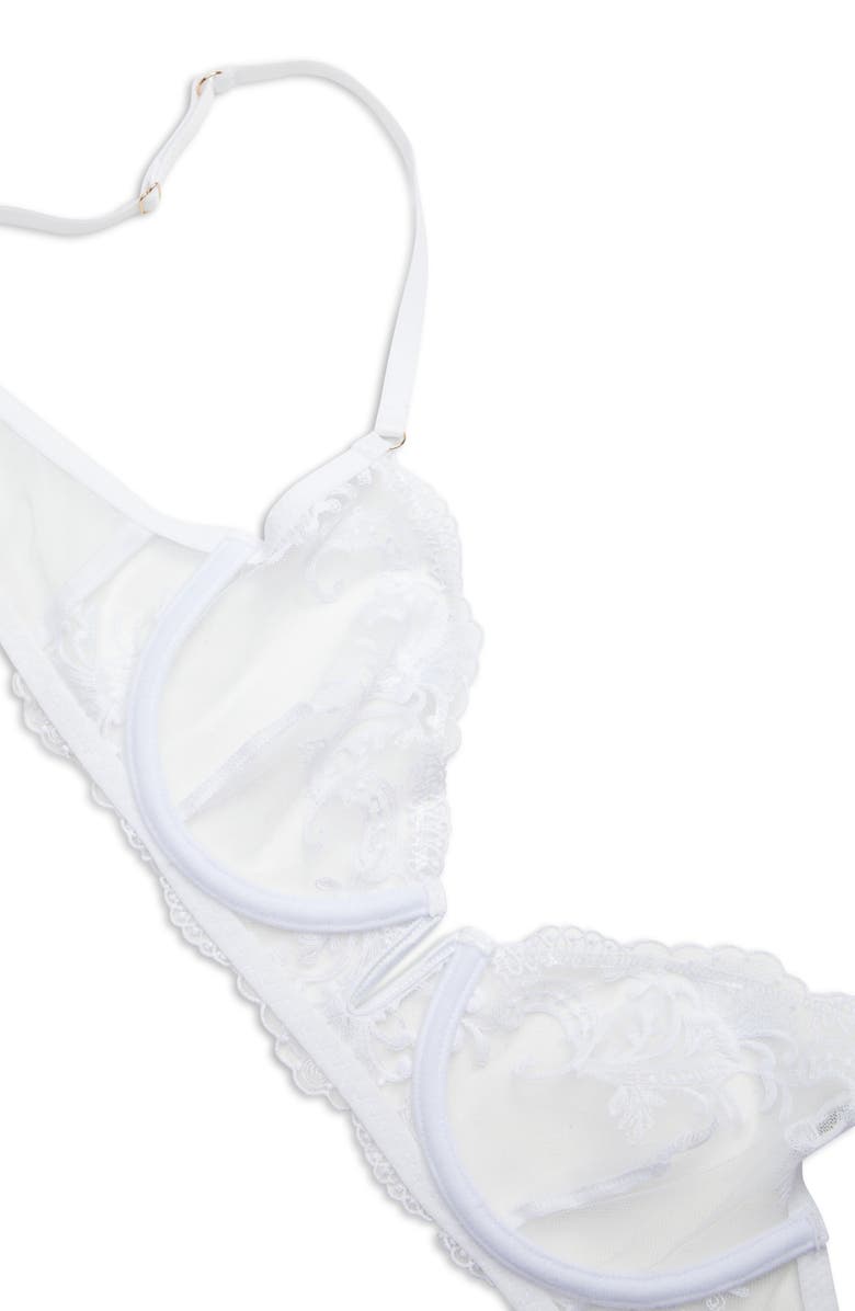 Bluebella Marseille Embroidered Underwire Bra, Alternate, color, 
