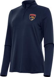 ANTIGUA Women's Antigua Navy Florida Panthers Reprocess Quarter-Zip Top