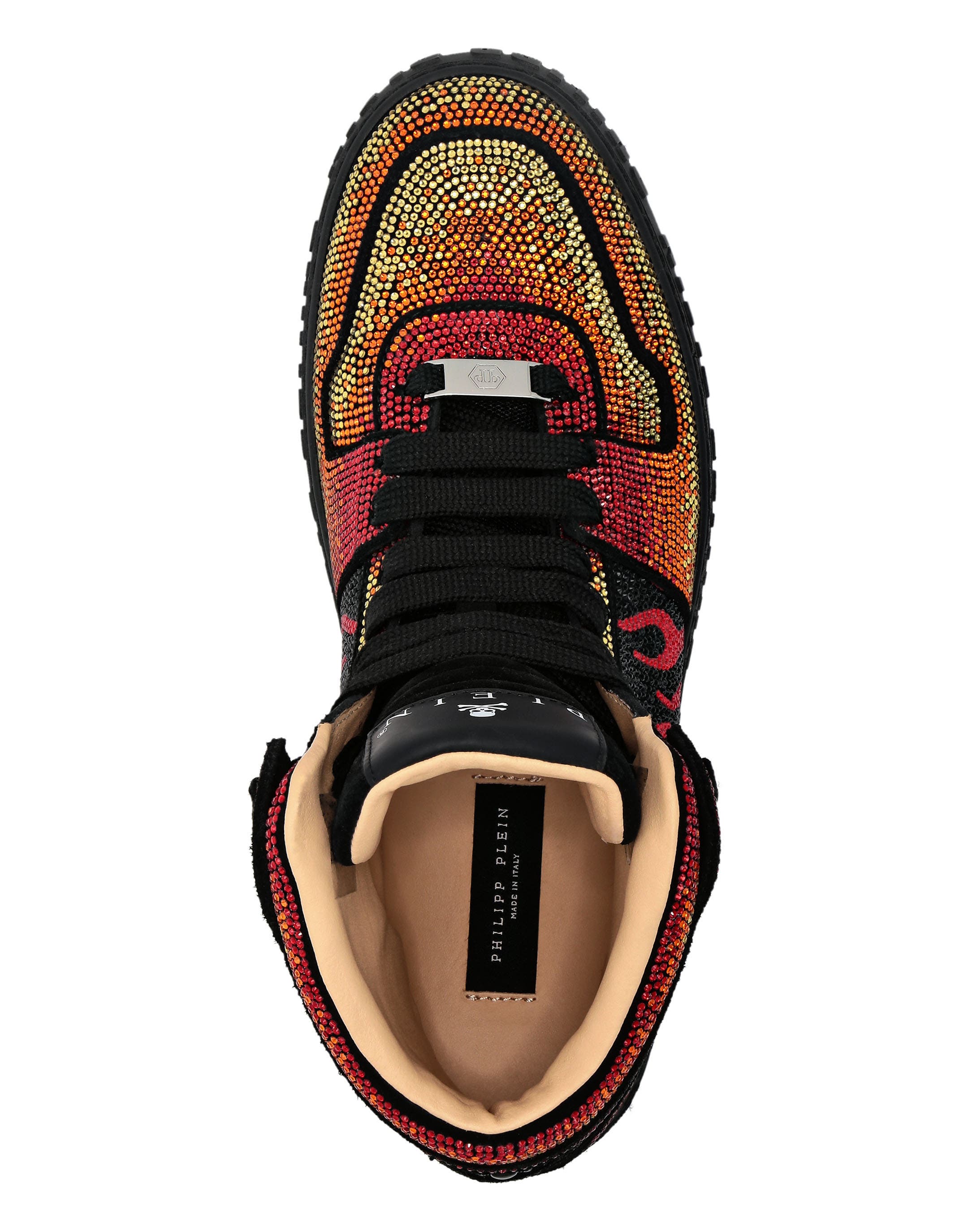 Hi-Top Sneakers Men, Alternate, color, black/multicolored