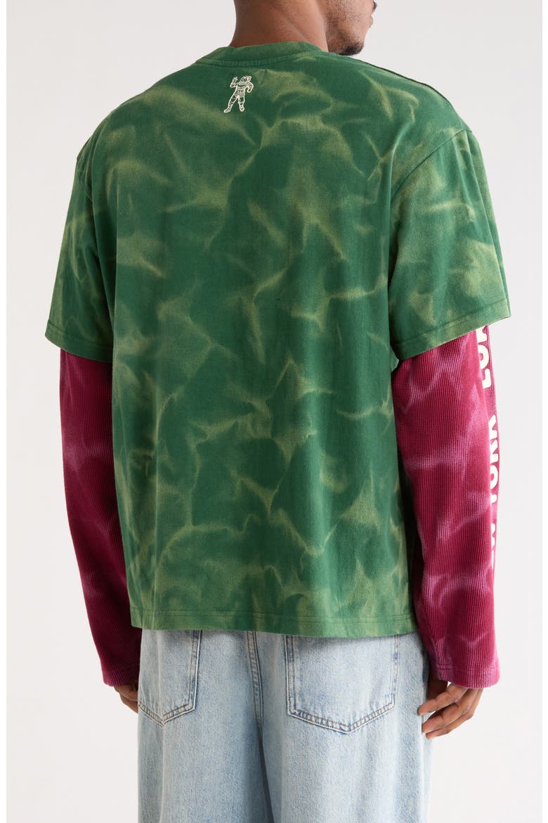 Arrivals Layered Cotton Graphic T-Shirt, Alternate, color, EDEN