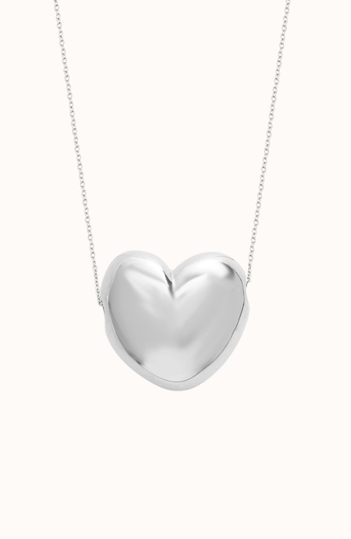 Joiana Jewelry Heart Necklace In Metallic