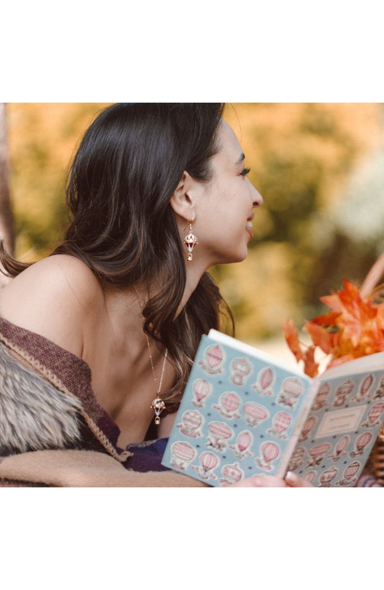 Bill Skinner Studio Hot Air Balloon Drop Earrings, Alternate, color, Hot Air Balloon