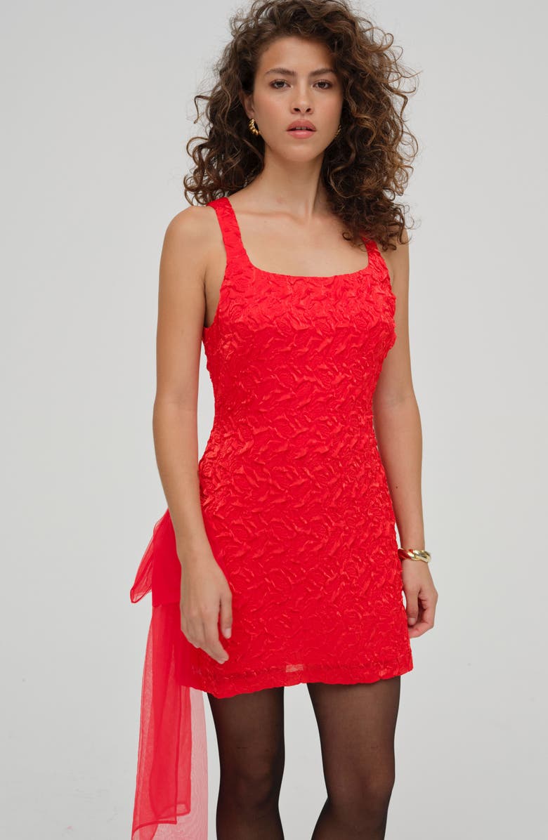 For Love & Lemons Frosted Organza Minidress, Alternate, color, 