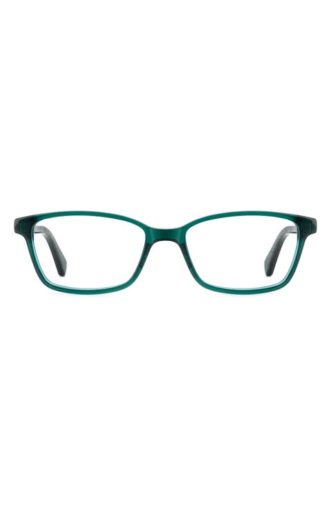 agnessa 49mm rectangular reading glasses