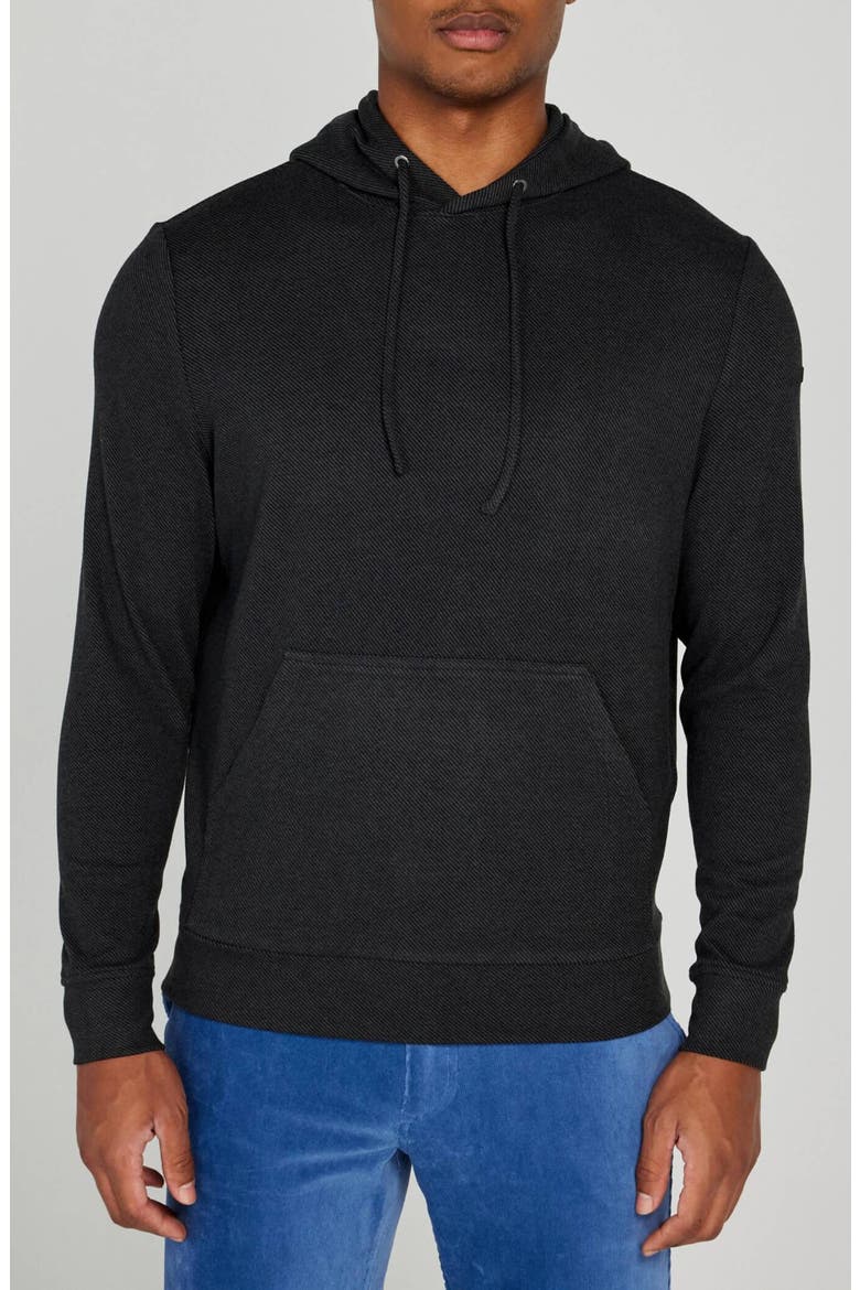 Irving Flannelsport Hoodie, Main, color, TUXEDO