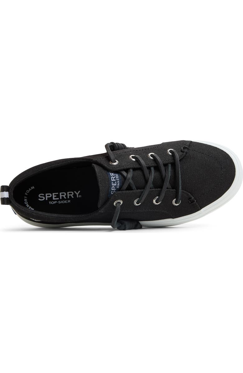 Sperry Crest Vibe Sneaker, Alternate, color, Black