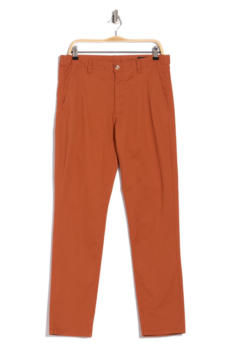 Signature Stretch Cotton Chinos, Main, color, GINGER BREAD
