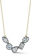 SPHERA MILANO Cubic Zirconia Frontal Necklace