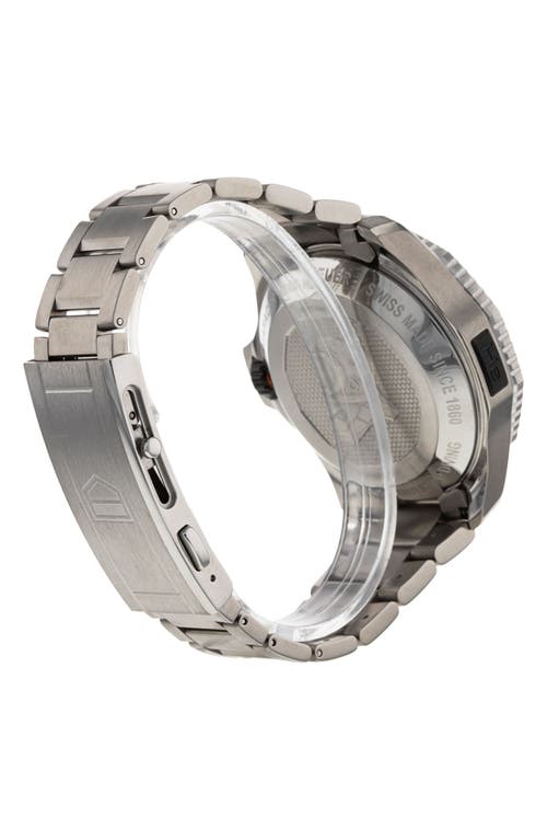 Shop Watchfinder & Co. Tag Heuer  Aquaracer Bracelet Watch, 45mm In Black