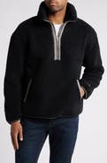 UGG® UGGbraid Half Zip Fleece Pullover