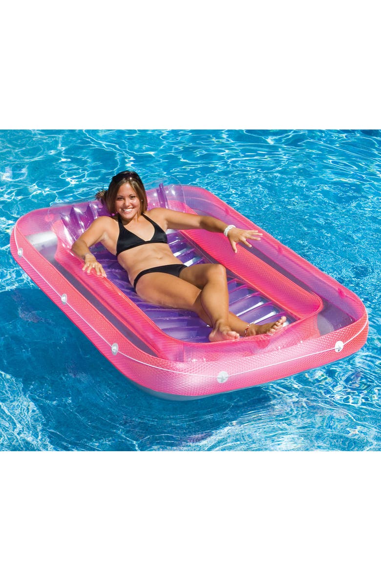 Swimline - Suntan Tub Lounge, Alternate, color, Pink