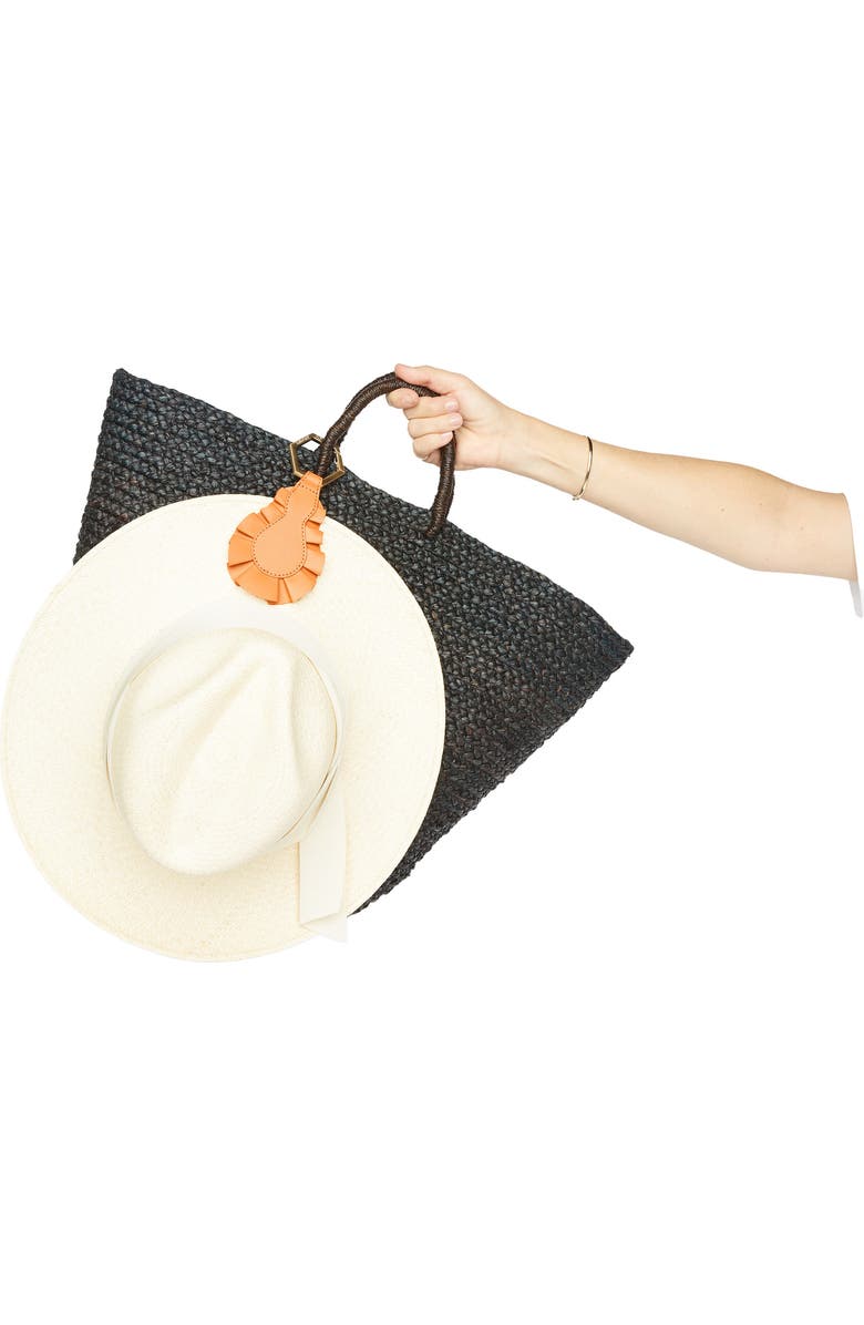 Lindsay Albanese TOPTOTE Leather Hat Holder, Main, color,