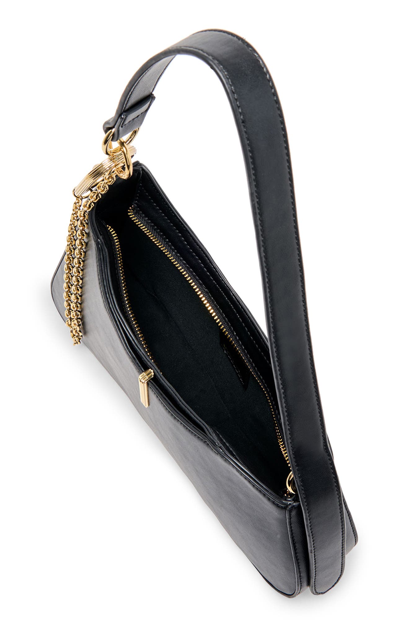 Dolce Vita Prya Shoulder Bag, Alternate, color, Black