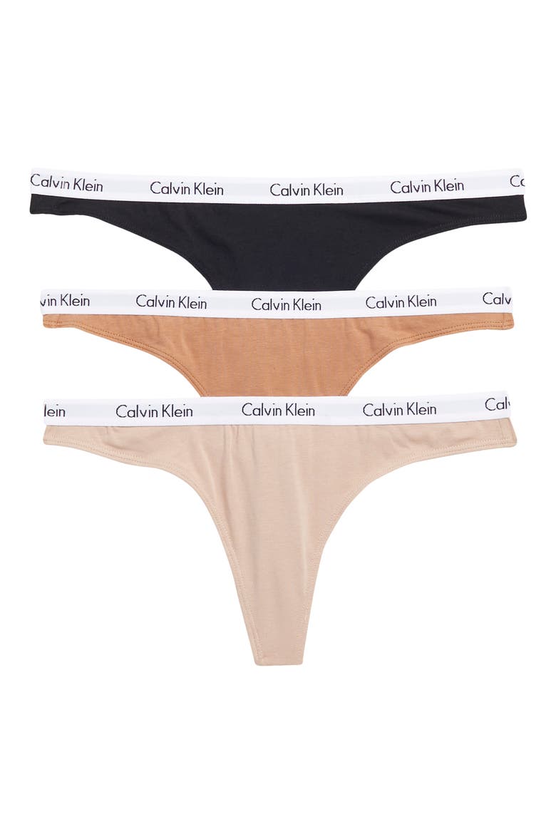 Logo Assorted Thongs - Pack of 3, Main, color, 7NS/98E/UB1