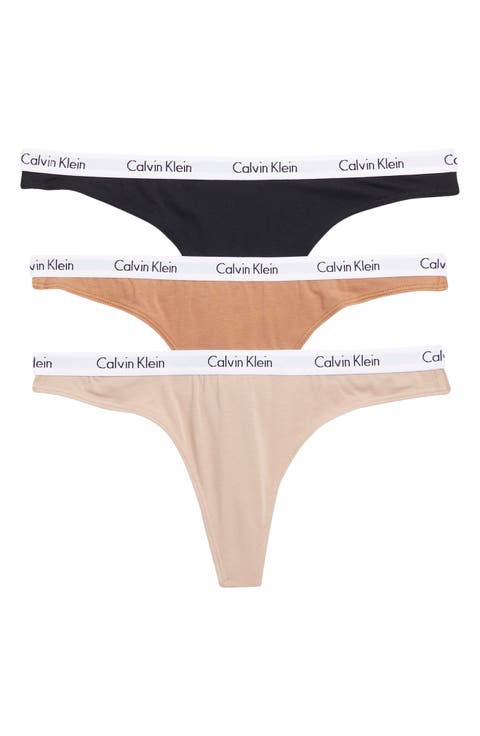 Logo Assorted Thongs - Pack of 3