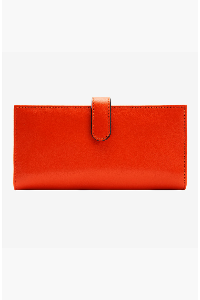 Joy Long Slim Wallet, Main, color, Orange