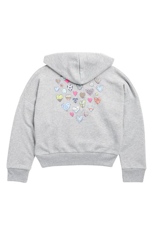 Adidas Originals Adidas Kids' Logo Hoodie In Gray