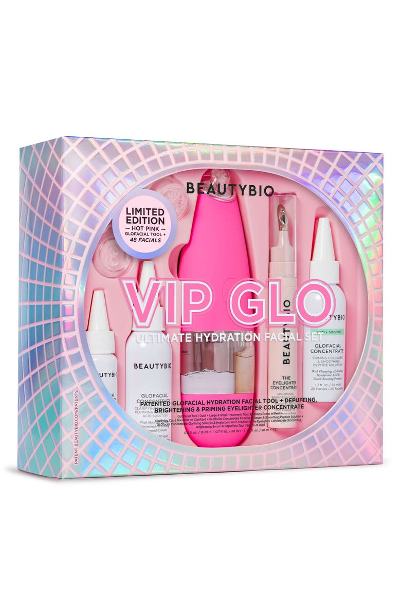 BeautyBio VIP GLO Ultimate Hydration Facial Set (Nordstrom Exclusive) $347 Value, Main, color,